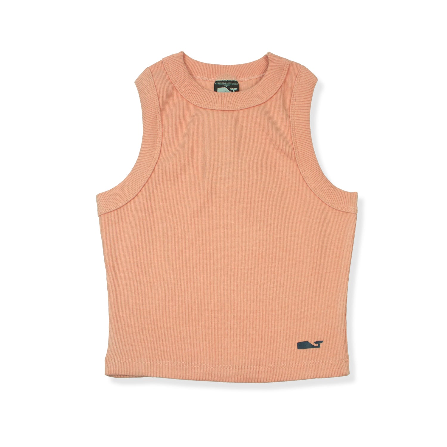 SMANICATO IN COTONE A COSTINE PESCA - DONNA