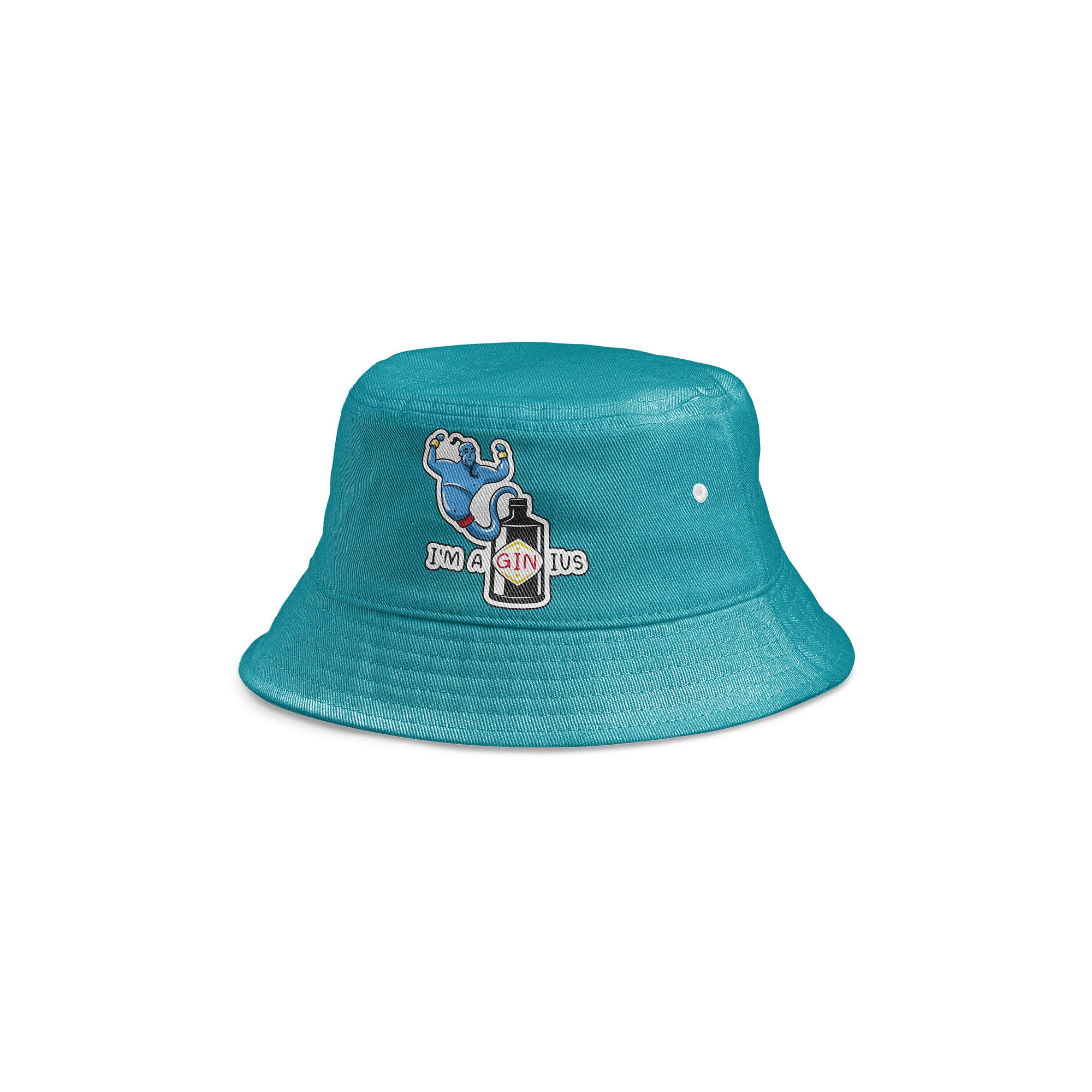 CAPPELLO PESCATORE RICAMO - GINIUS AQUA