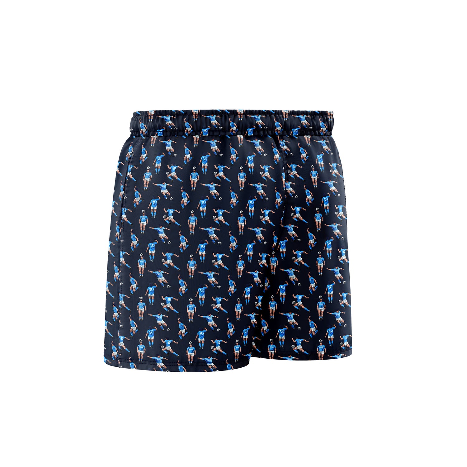 子供用水着 - ブルー フットボール