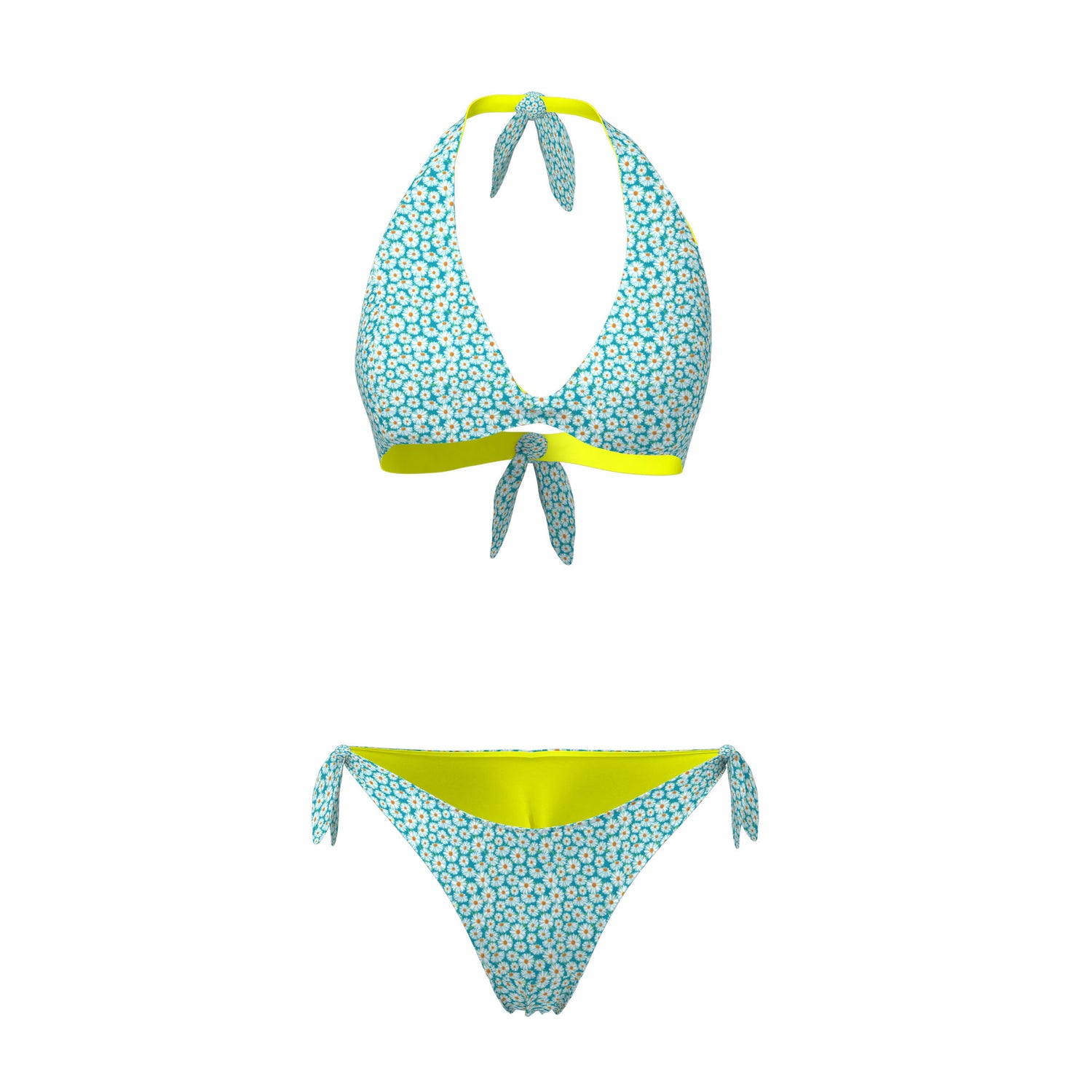 BIKINI TRIANGOLO/SLIP REVERSIBILE DONNA - DAISY