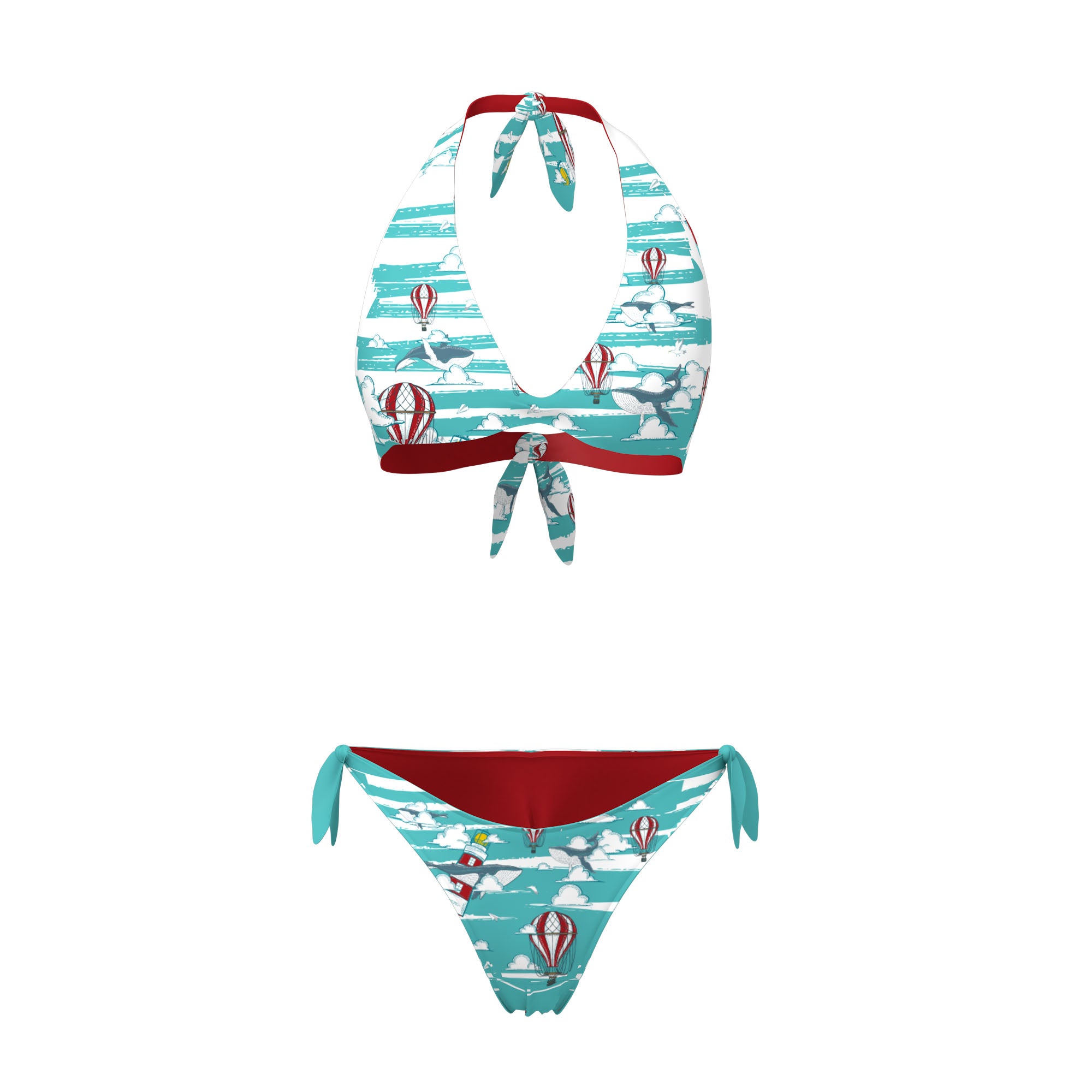 BIKINI TRIANGOLO/SLIP REVERSIBILE DONNA - FLYIN