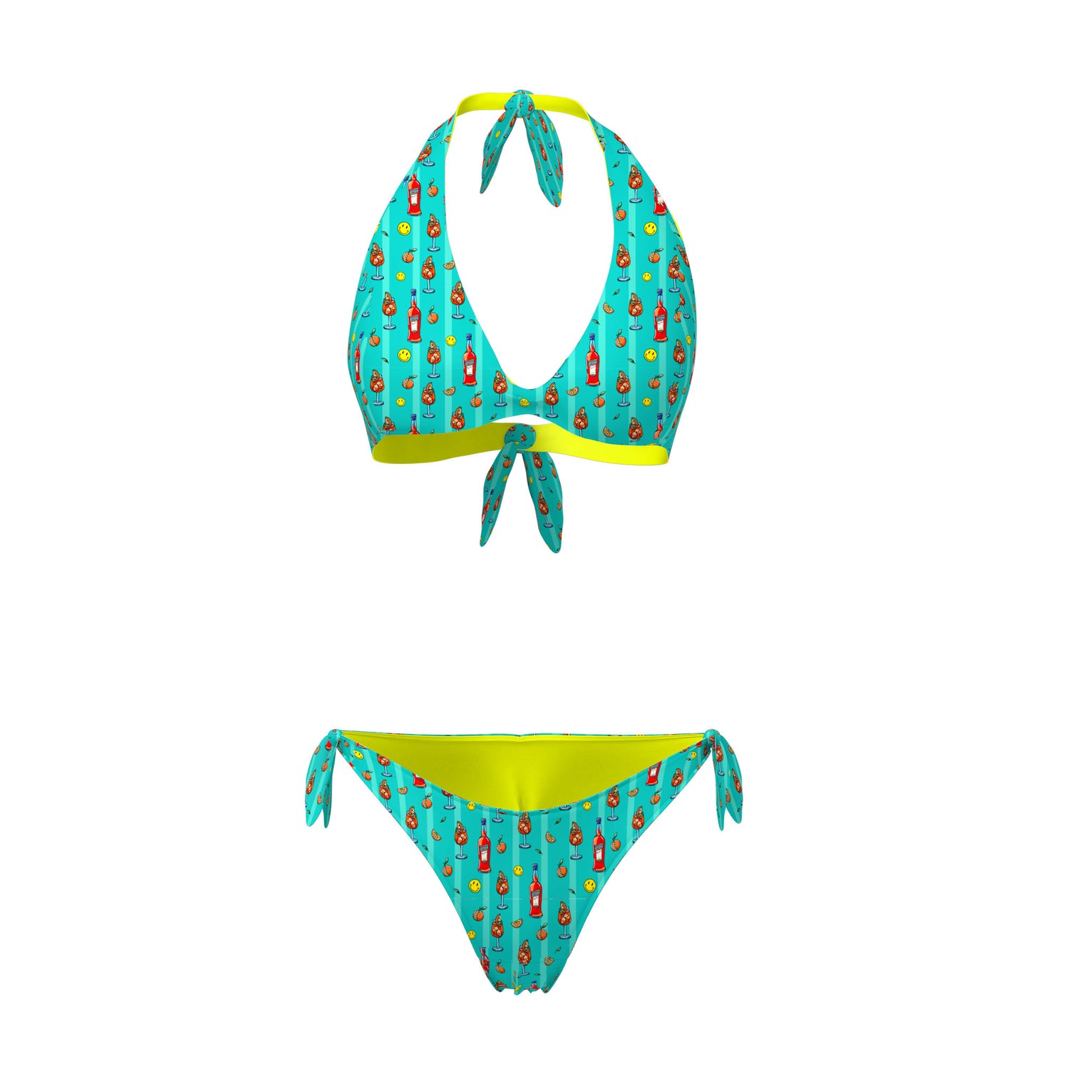 BIKINI TRIANGOLO/SLIP REVERSIBILE DONNA - SPRITZO
