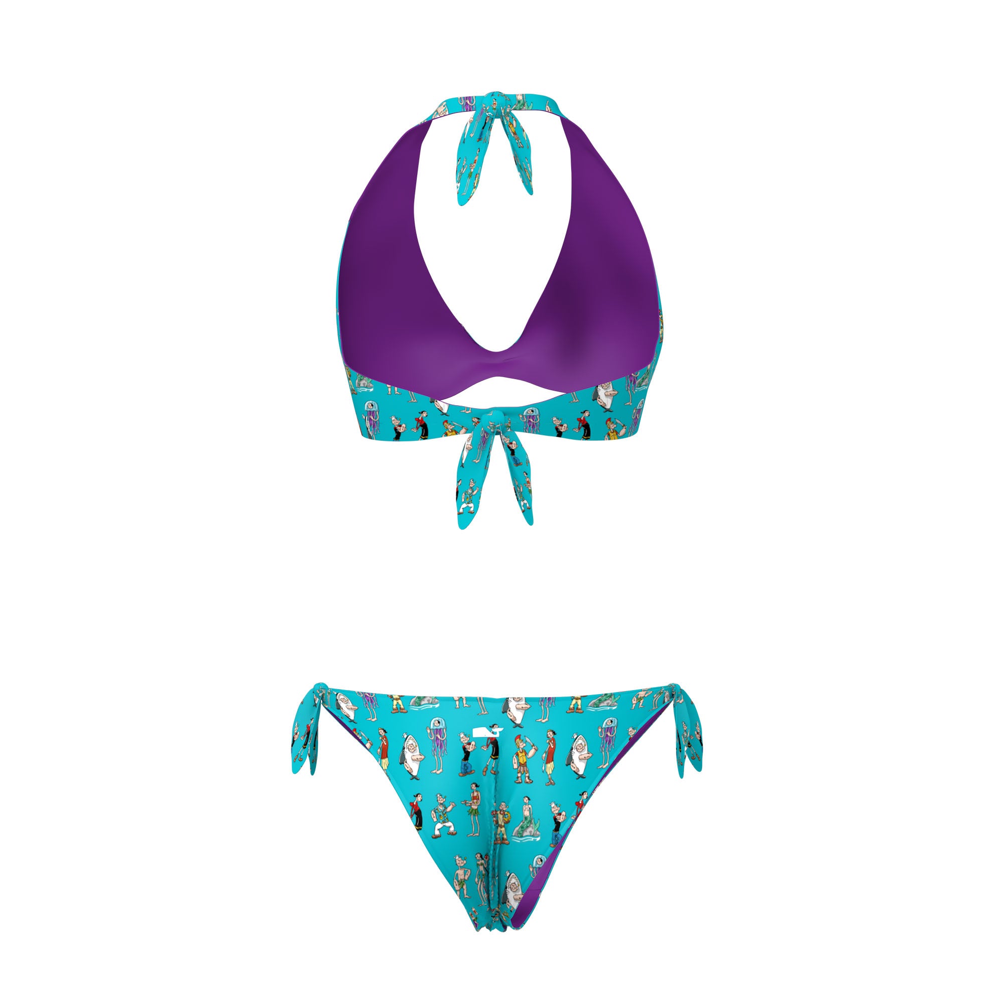 BIKINI TRIANGOLO/SLIP REVERSIBILE DONNA - SUMMERLOVE