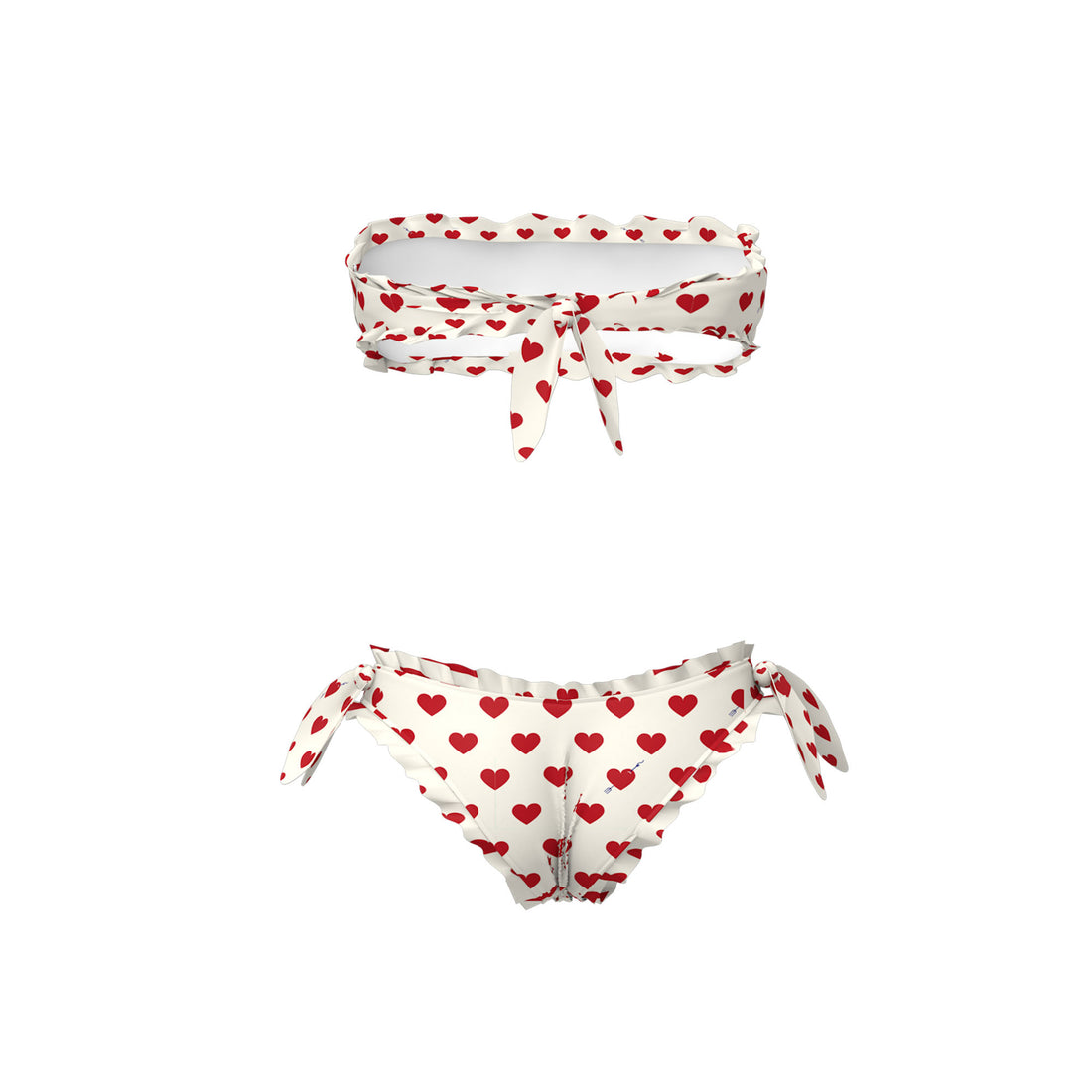 BIKINI FASCIA/SLIP FROU FROU - BAMBINA - HEARTS