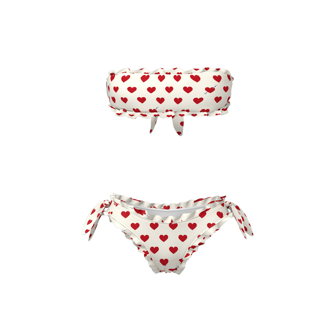 BIKINI FASCIA/SLIP FROU FROU - BAMBINA - HEARTS