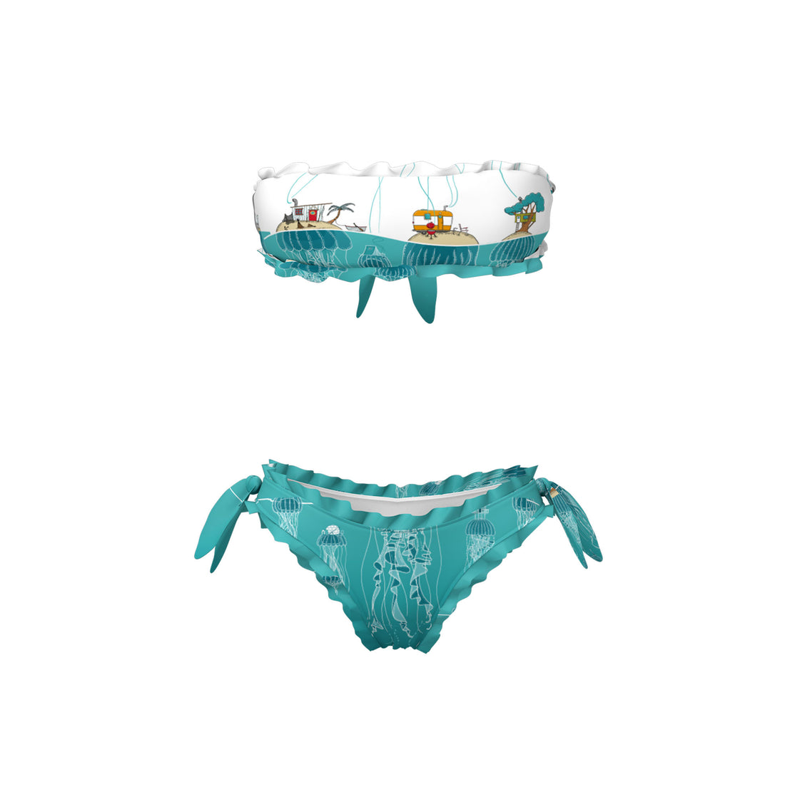 BIKINI FASCIA/SLIP FROU FROU - BAMBINA - HOME