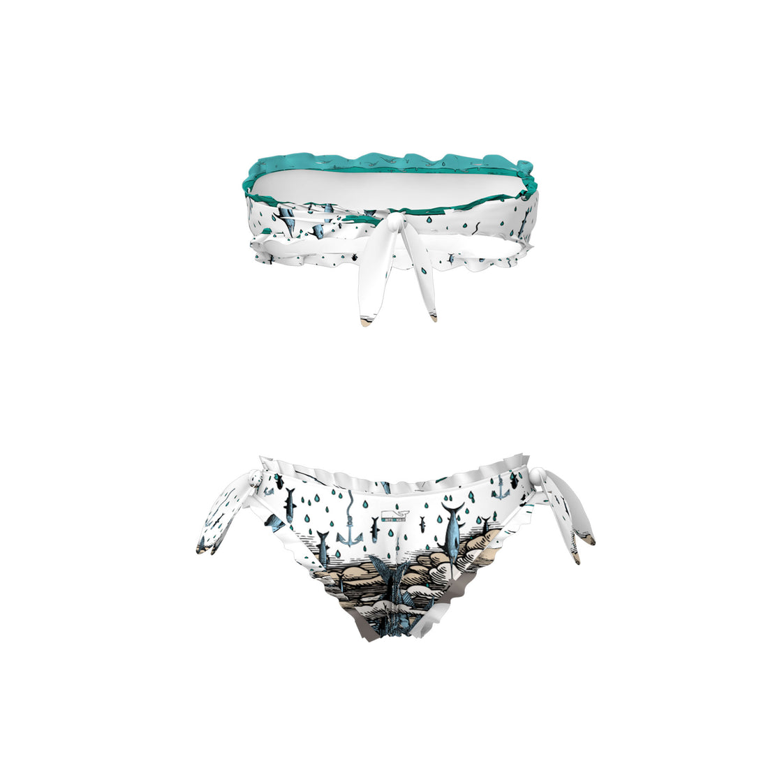 BIKINI FASCIA/SLIP FROU FROU - BAMBINA - WATER