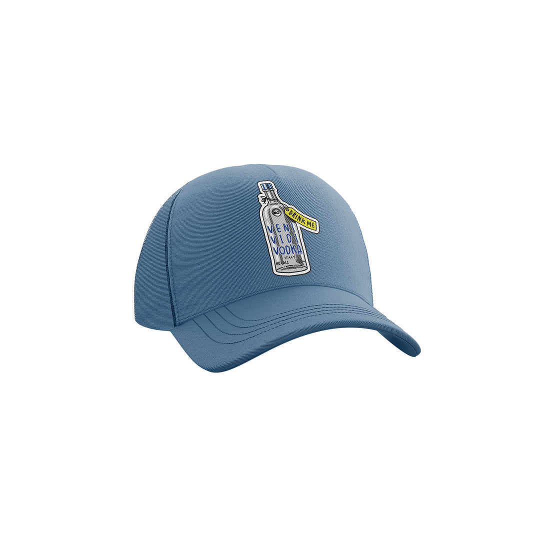 CAPPELLO BASEBALL RICAMO - VODKA BLUE