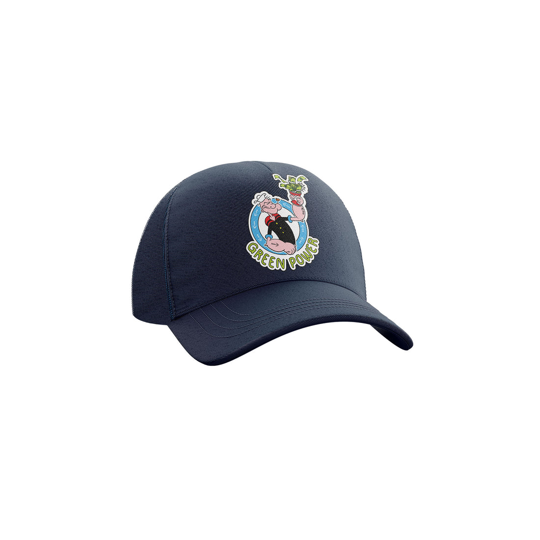 CAPPELLO BASEBALL RICAMO - GREENPOWER NAVY