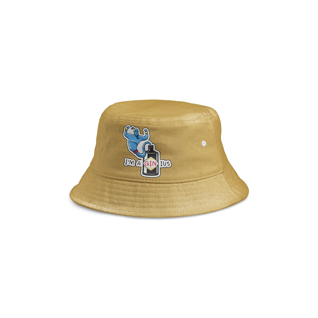 CAPPELLO PESCATORE RICAMO - GINIUS SABBIA