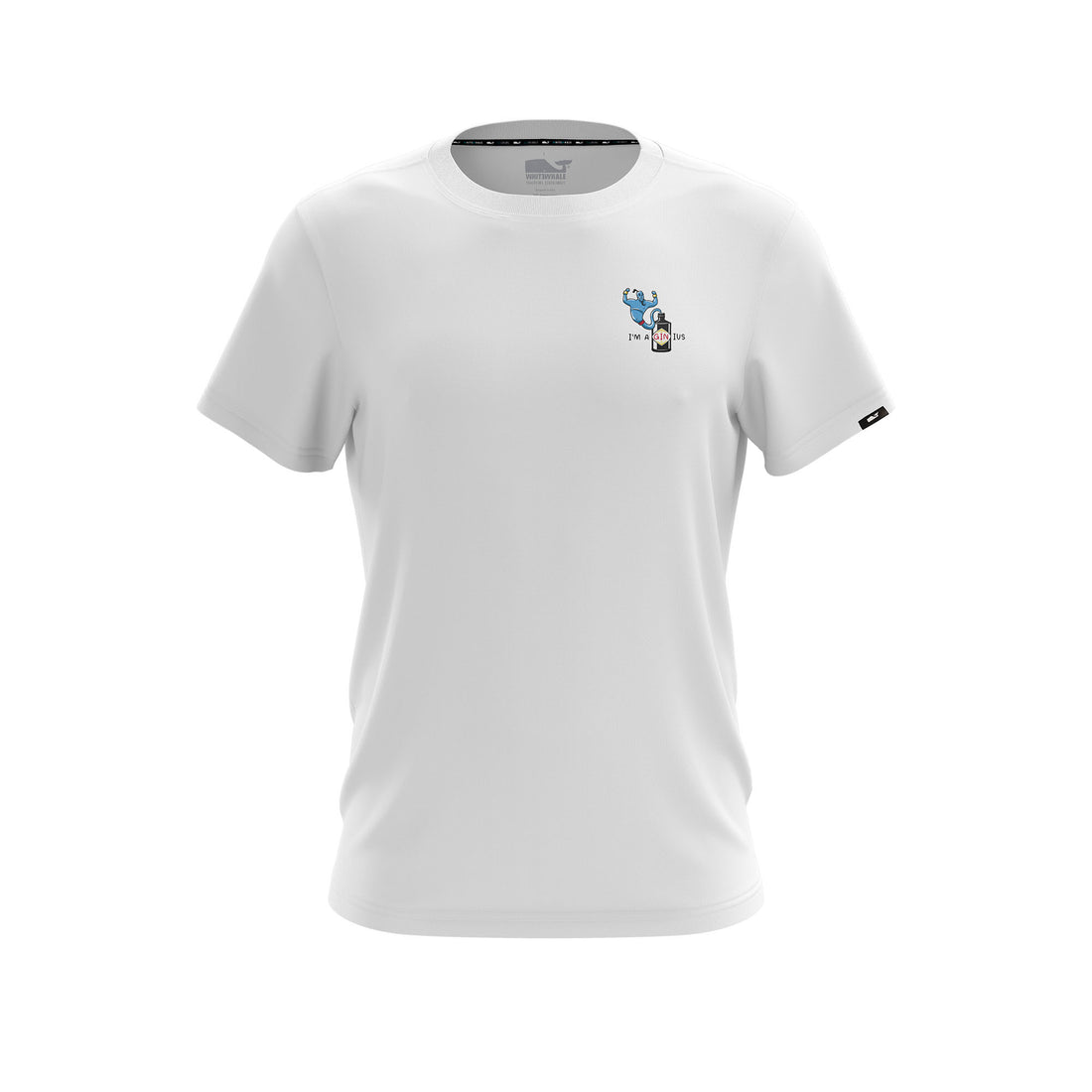 T-SHIRT UOMO - GINIUS WHITE