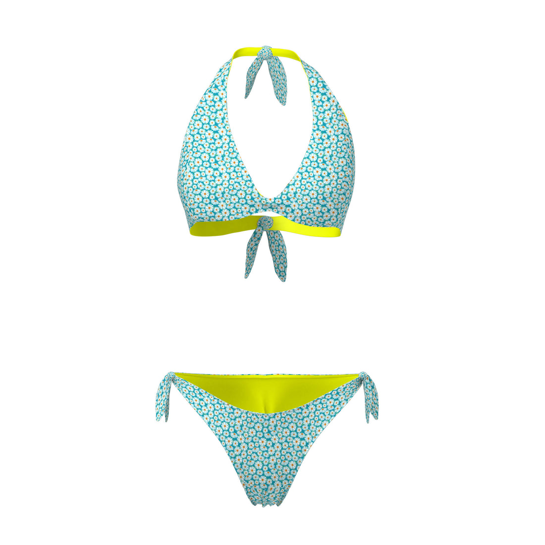 BIKINI TRIANGOLO/SLIP REVERSIBILE DONNA - DAISY