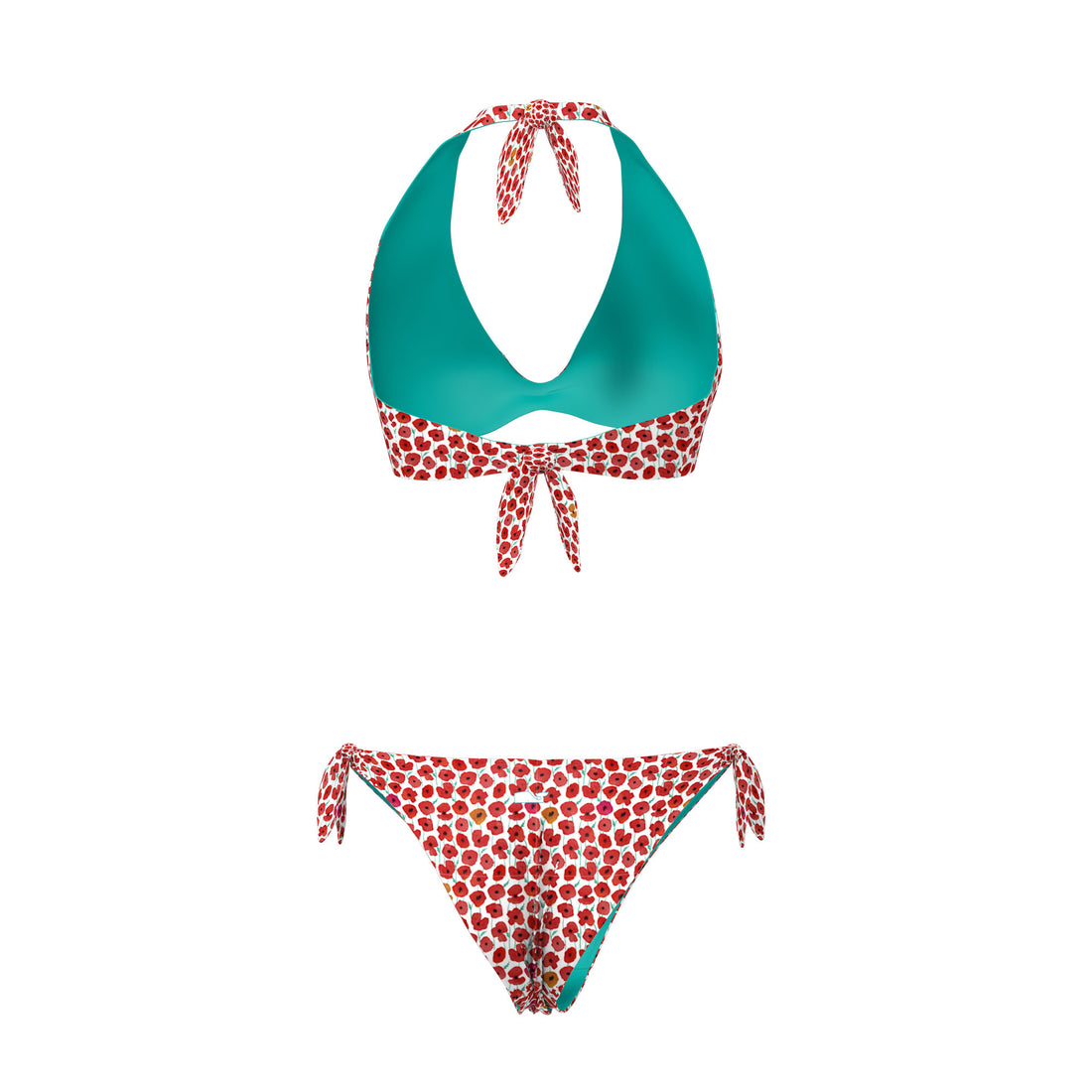 BIKINI TRIANGOLO/SLIP REVERSIBILE DONNA - POPPY