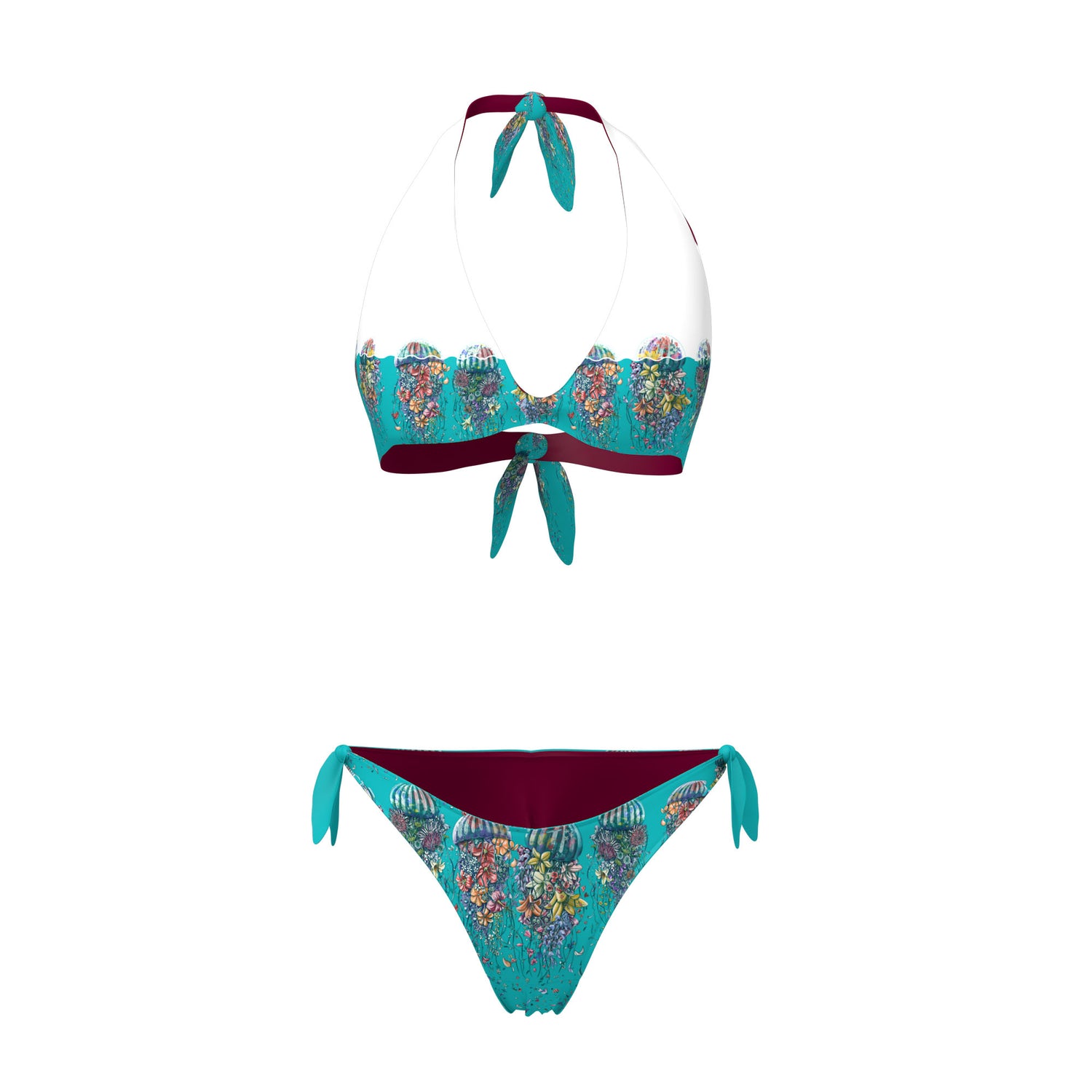 BIKINI TRIANGOLO/SLIP REVERSIBILE DONNA - SPRING