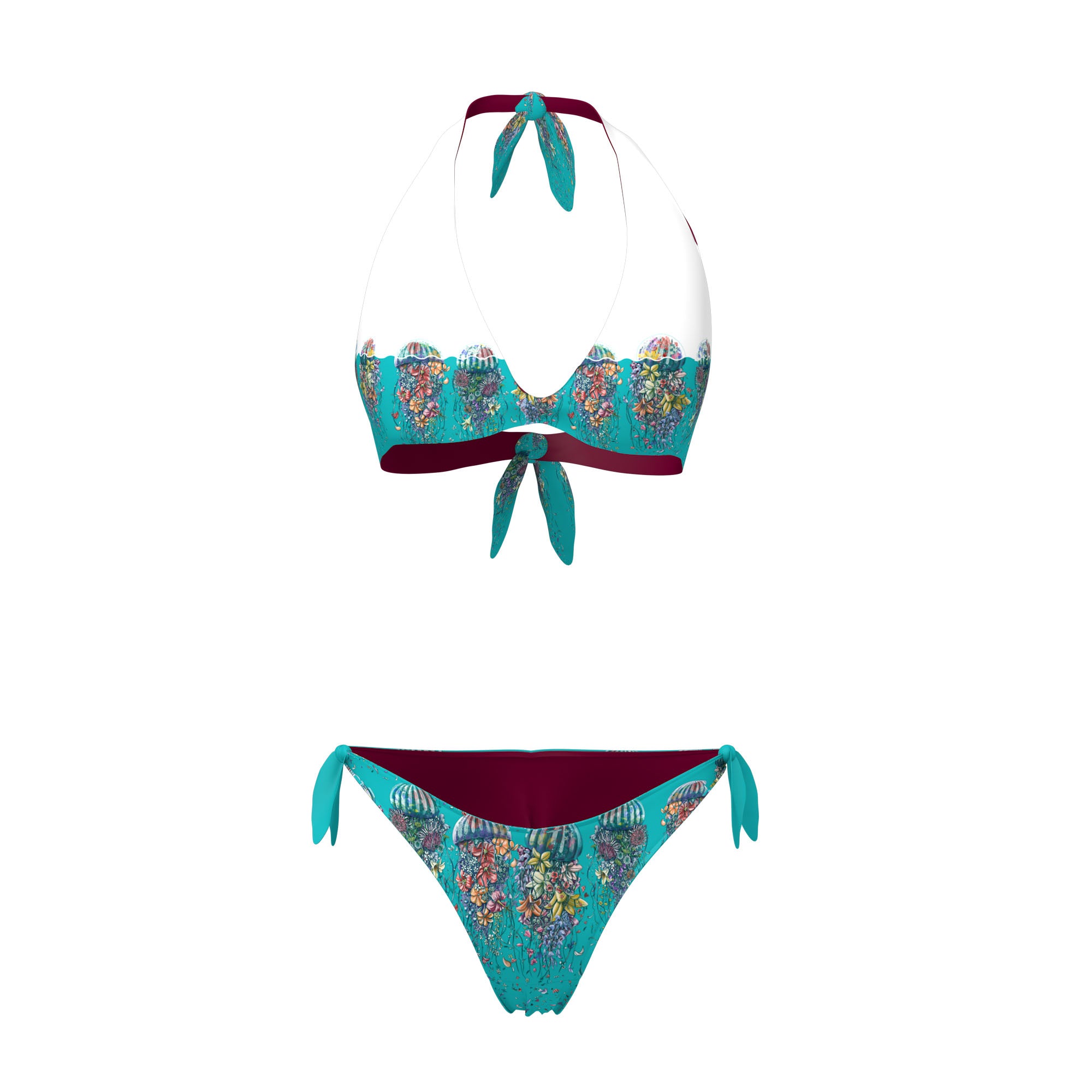 BIKINI TRIANGOLO/SLIP REVERSIBILE DONNA - SPRING