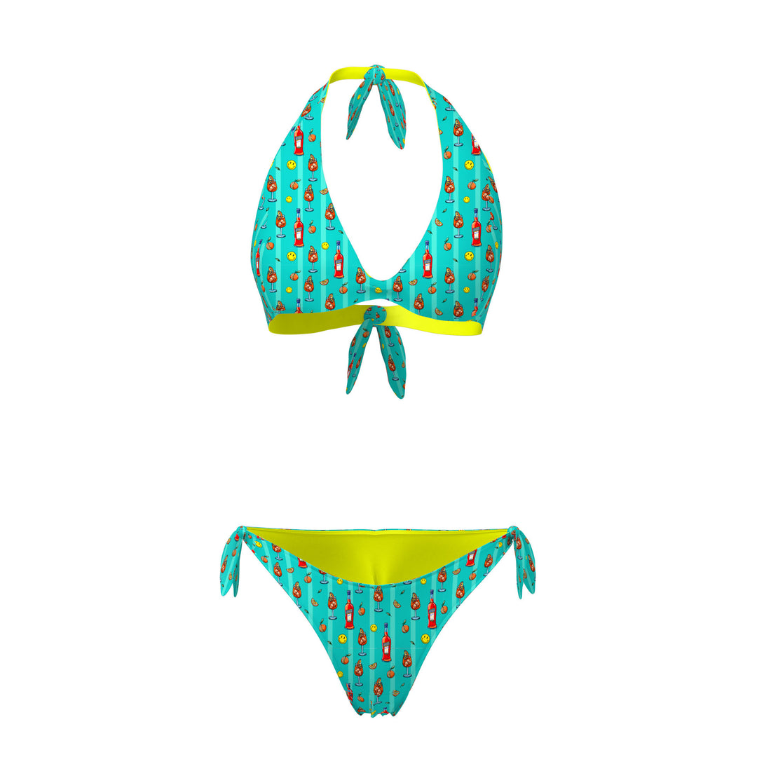 BIKINI TRIANGOLO/SLIP REVERSIBILE DONNA - SPRITZO