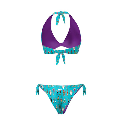 BIKINI TRIANGOLO/SLIP REVERSIBILE DONNA - SUMMERLOVE