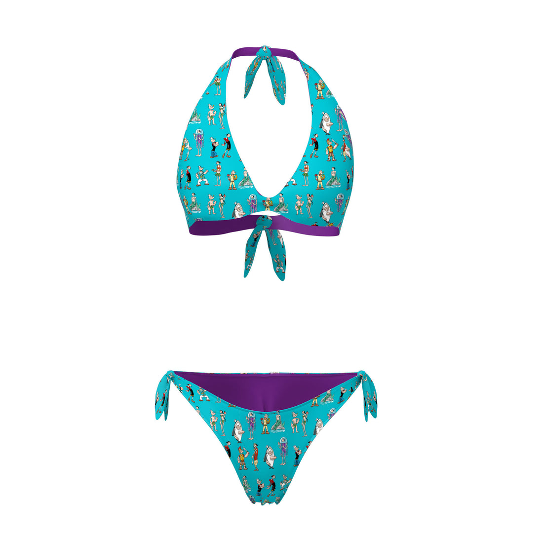 BIKINI TRIANGOLO/SLIP REVERSIBILE DONNA - SUMMERLOVE