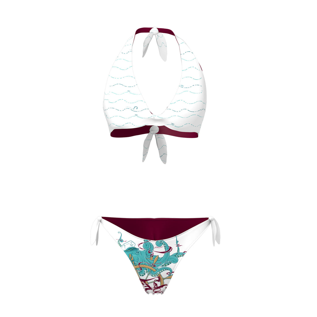 BIKINI TRIANGOLO/SLIP REVERSIBILE DONNA - TRAVEL