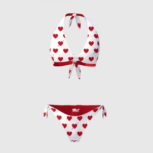 Bikini Triangolo/Slip Laccetti Donna Hearts