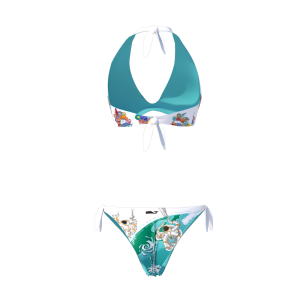 Bikini Triangolo/Slip Laccetti Donna Space