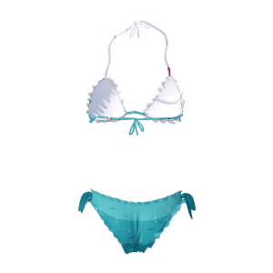 Bikini Triangolo/Slip Frou Frou Donna Earth