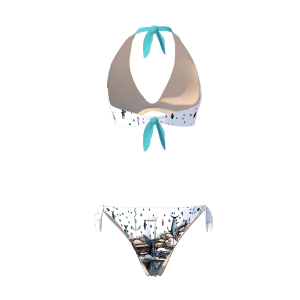 Bikini Triangolo/Slip Laccetti Donna Water