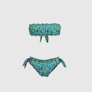 Bikini Fascia/Slip Frou Frou Bambina Cactus