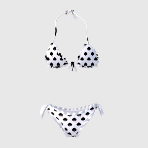 Bikini Triangolo/Slip Frou Frou Donna Spades
